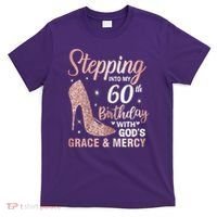 Stepping Into My 60th Birthday 60 Year Old Bday T-Shirt thumb 0