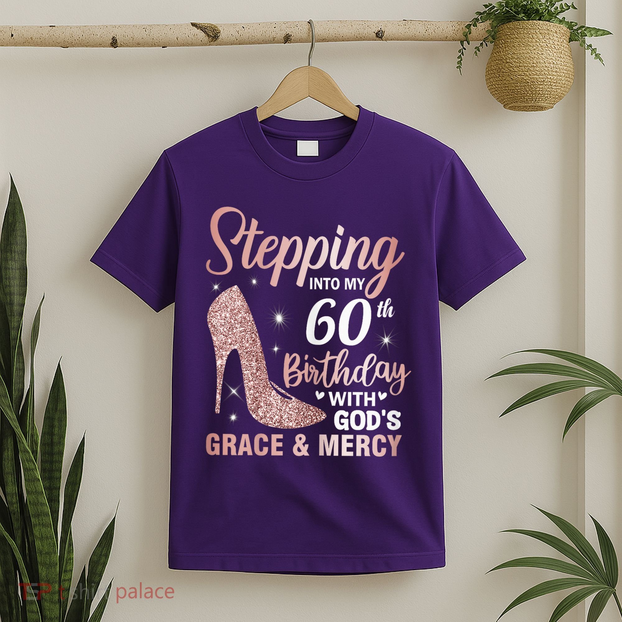 Stepping Into My 60th Birthday 60 Year Old Bday T-Shirt