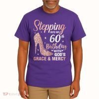 Stepping Into My 60th Birthday 60 Year Old Bday Tall T-Shirt thumb 2