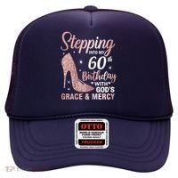 Stepping Into My 60th Birthday 60 Year Old Bday Hat thumb 0