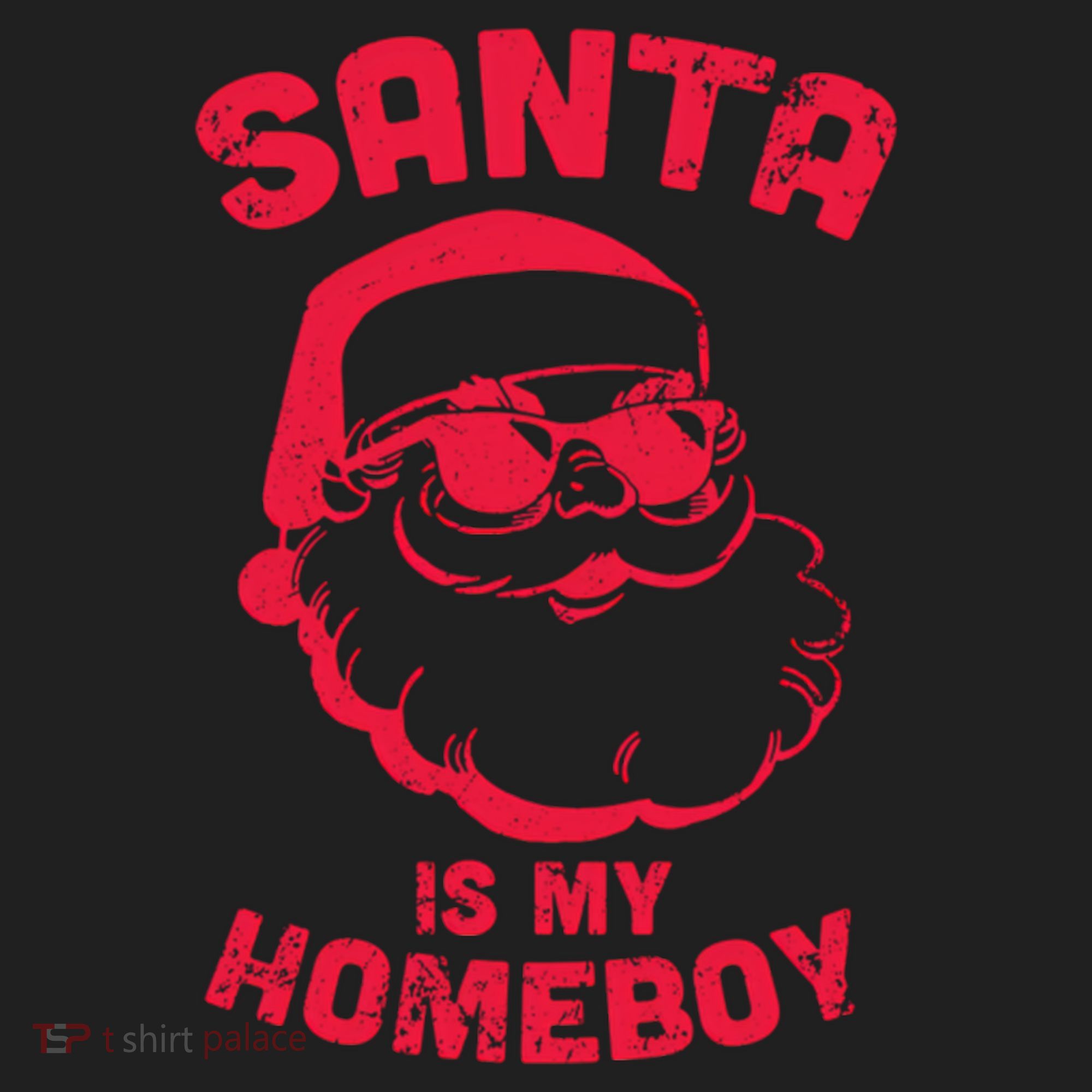 Santa Is My Homeboy Christmas Hat