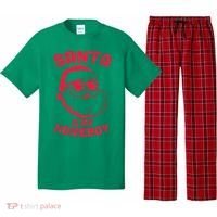 Santa Is My Homeboy Christmas Pajama Set thumb 0