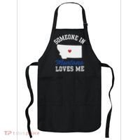 Someone In Montana Loves Me, Montana Affection From Afar Apron thumb 0