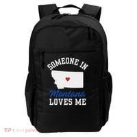 Someone In Montana Loves Me, Montana Affection From Afar Backpack thumb 0