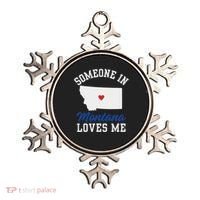 Someone In Montana Loves Me, Montana Affection From Afar Ornament thumb 0