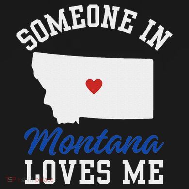 Someone In Montana Loves Me, Montana Affection From Afar Ornament