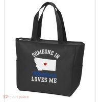 Someone In Montana Loves Me, Montana Affection From Afar Tote Bag thumb 3