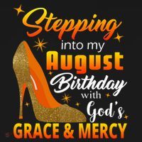 Stepping Into My August Birthday With God's Grace And Mercy Women's Hoodie thumb 2