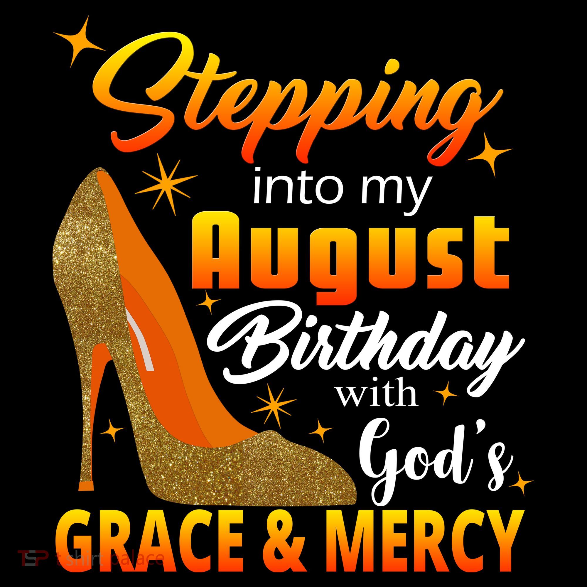 Stepping Into My August Birthday With God's Grace And Mercy Women's Hoodie