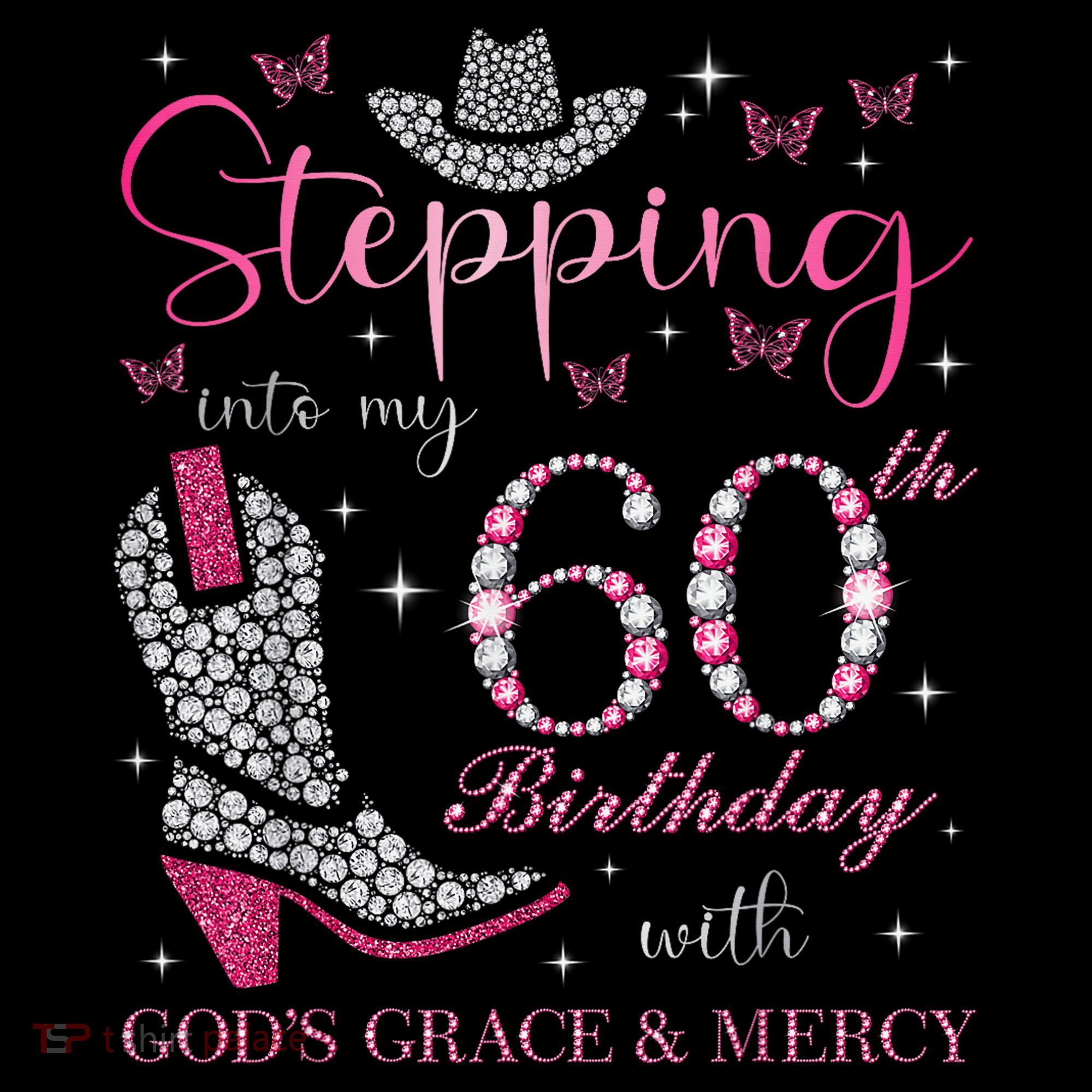 Stepping Into My 60th Birthday With God'S Grace And Mercy Coffee Mug