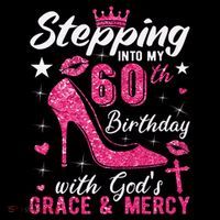 Stepping Into My 60th Birthday With Gods Grace And Mercy Coffee Mug thumb 5