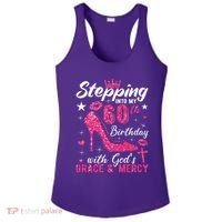 Stepping Into My 60th Birthday With Gods Grace And Mercy Ladies PosiCharge Competitor Racerback Tank thumb 0
