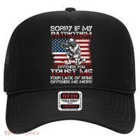 Sorry If My Patriotism Offends You Patriotic Us Flag Hat thumb 0