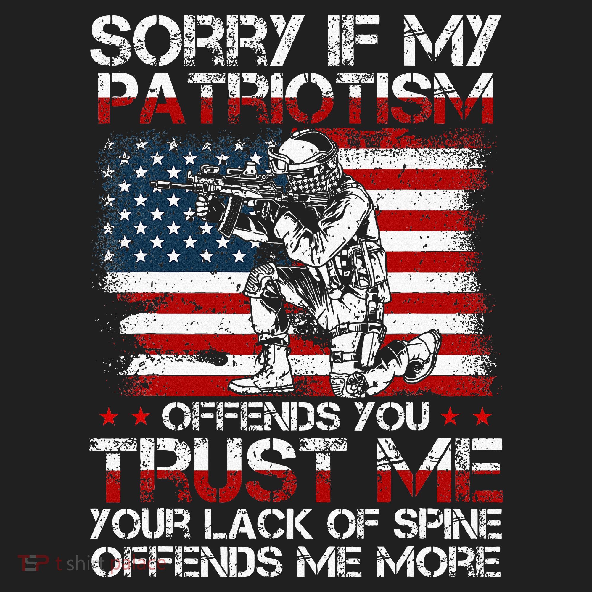 Sorry If My Patriotism Offends You Patriotic Us Flag Hat