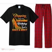 Stepping Into My September Birthday With God's Grace And Mercy Pajama Set thumb 0