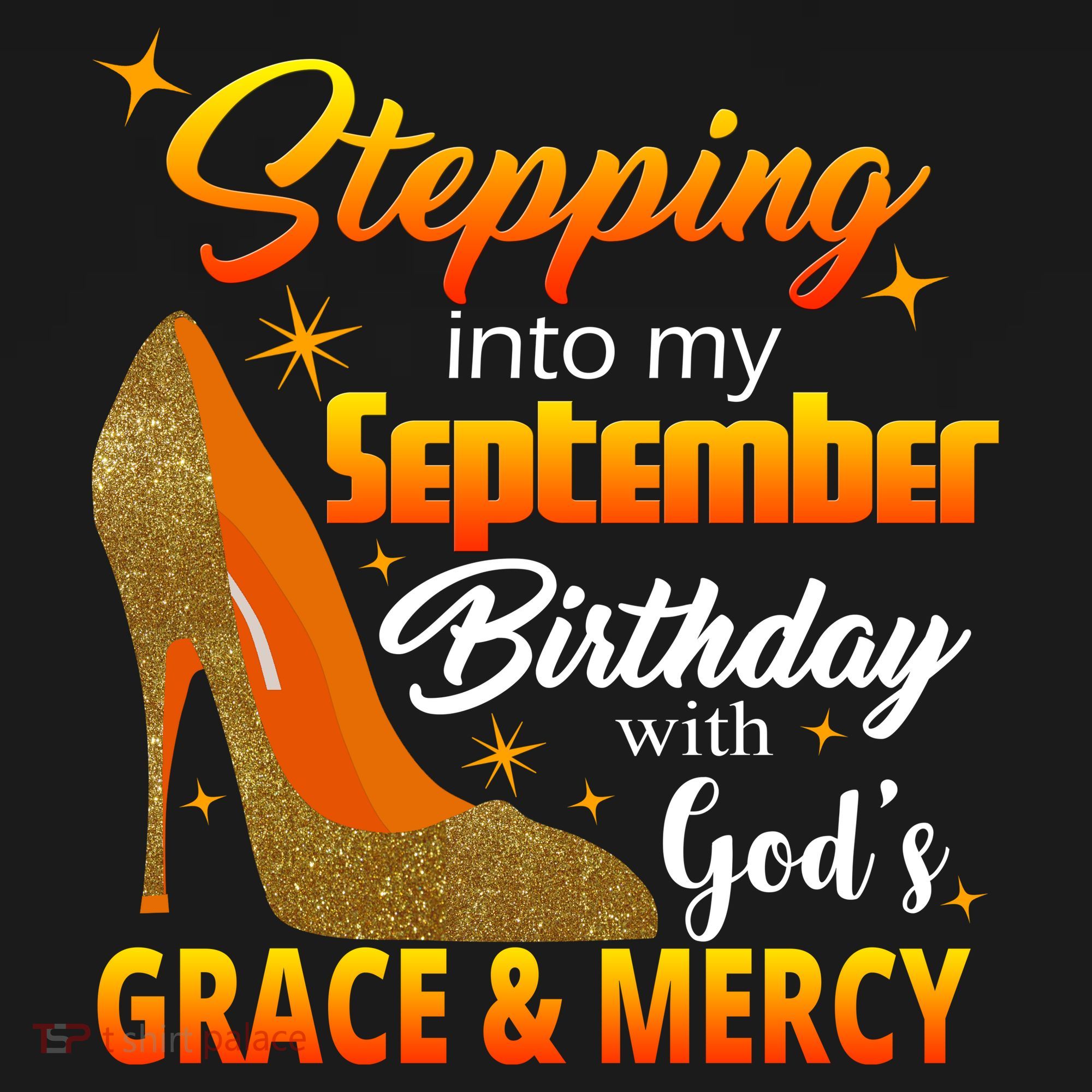 Stepping Into My September Birthday With God's Grace And Mercy Women's Hoodie