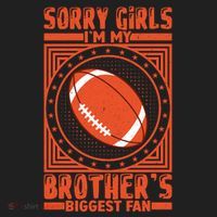 Sorry IM My BrotherS Biggest Fan Hat thumb 2