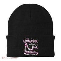 Stepping Into My 14th Birthday Like A Queen Happy Bday To Me Beanie thumb 0