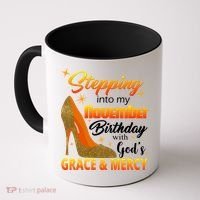 Stepping Into My November Birthday With God's Grace And Mercy Coffee Mug thumb 0