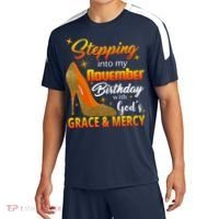 Stepping Into My November Birthday With God's Grace And Mercy Sport-Tek Competitor United Soccer Jersey thumb 0