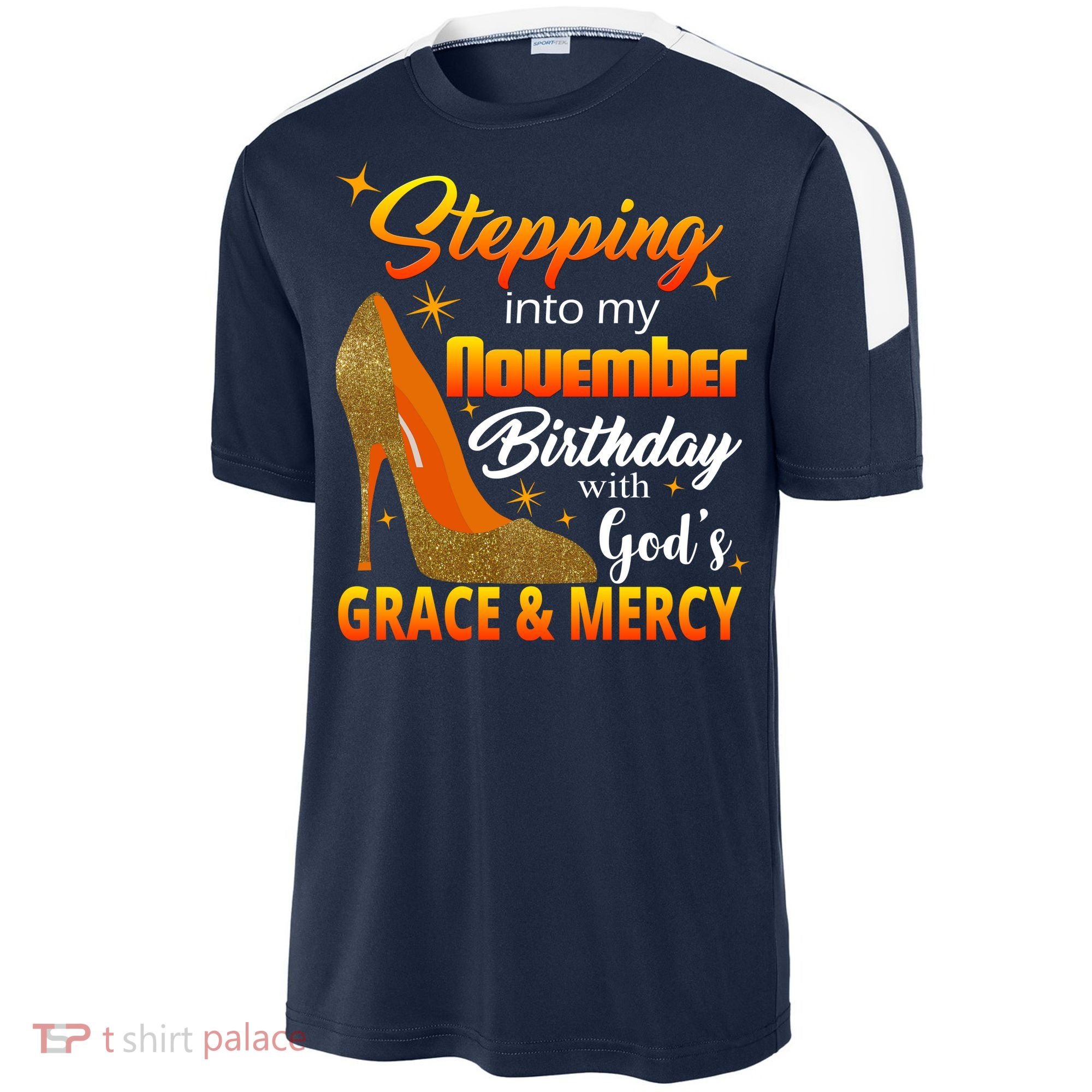 Stepping Into My November Birthday With God's Grace And Mercy Sport-Tek Competitor United Soccer Jersey