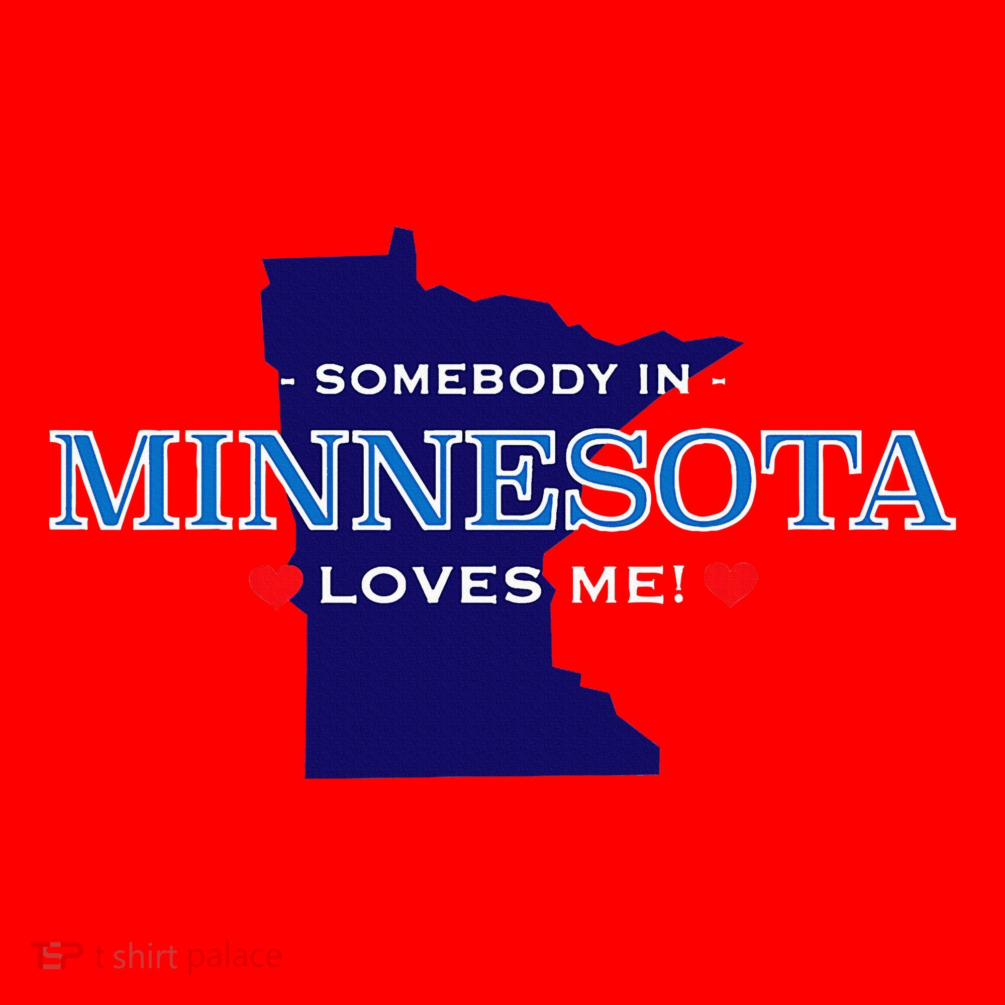 Someone In Minnesota Loves Me Santa Hat