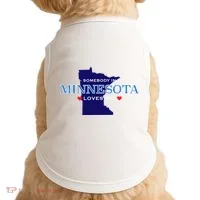 Someone In Minnesota Loves Me Doggie Tank thumb 0