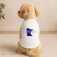 Someone In Minnesota Loves Me Doggie Tank thumb 2