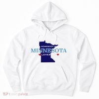 Someone In Minnesota Loves Me Hoodie thumb 0