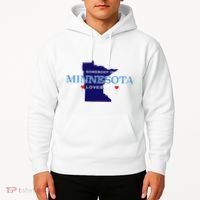 Someone In Minnesota Loves Me Hoodie thumb 2