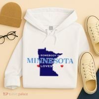 Someone In Minnesota Loves Me Hoodie thumb 4