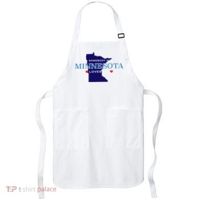 Someone In Minnesota Loves Me Apron