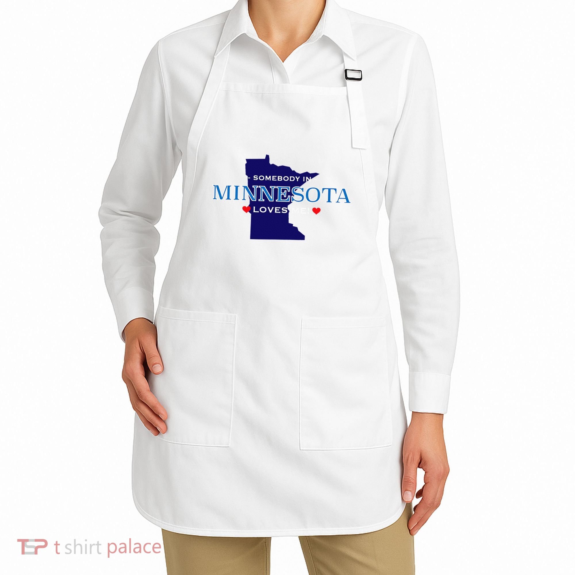 Someone In Minnesota Loves Me Apron