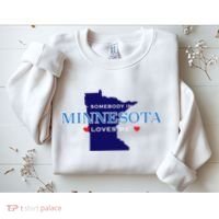 Someone In Minnesota Loves Me Sweatshirt thumb 2