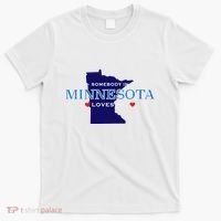 Someone In Minnesota Loves Me T-Shirt thumb 0