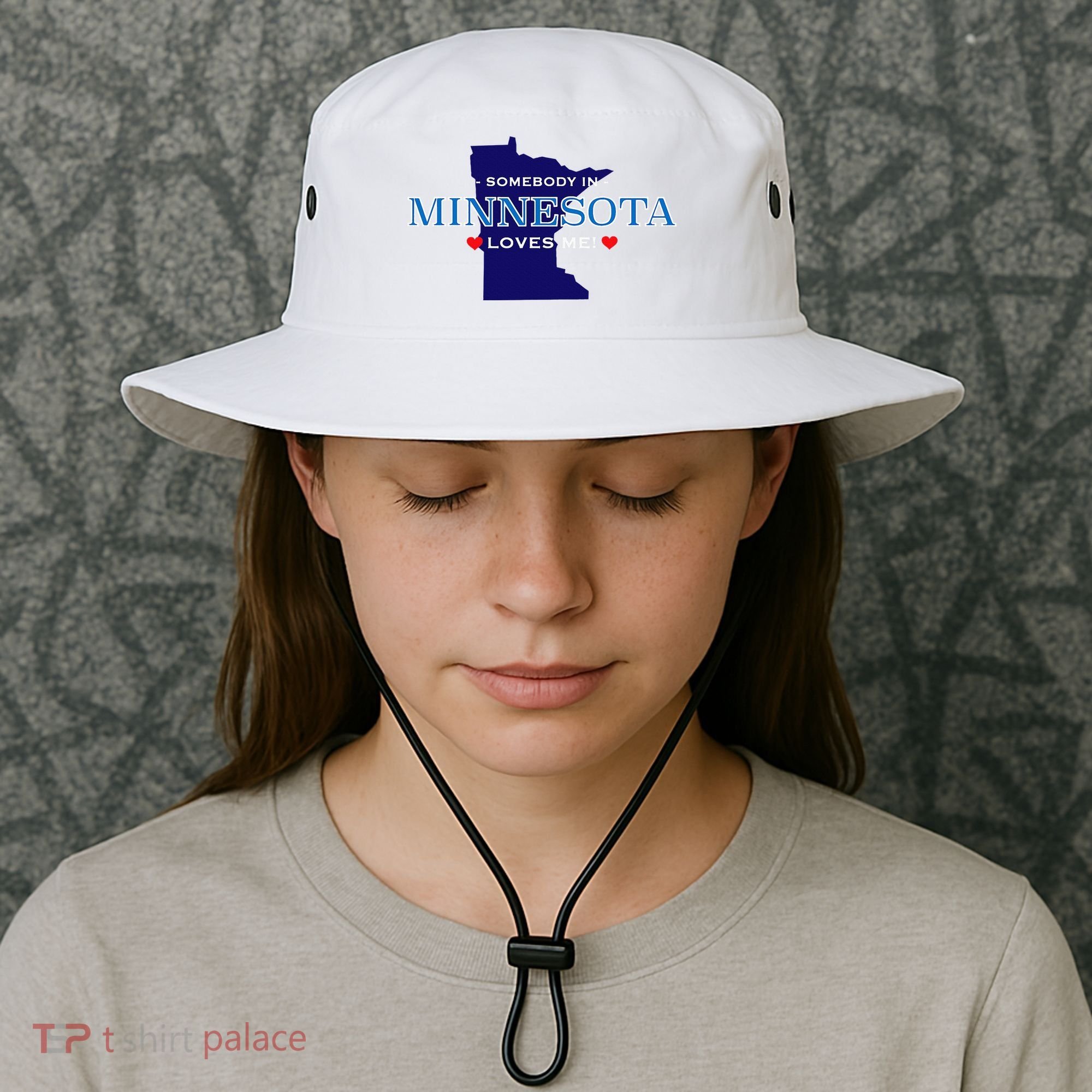Someone In Minnesota Loves Me Bucket Hat
