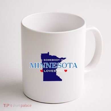 Someone In Minnesota Loves Me Coffee Mug back