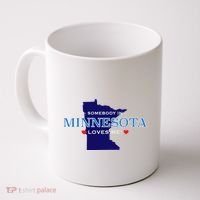 Someone In Minnesota Loves Me Coffee Mug thumb 0