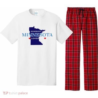 Someone In Minnesota Loves Me Pajama Set