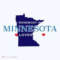 Someone In Minnesota Loves Me Women's Hoodie thumb 2