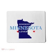 Someone In Minnesota Loves Me Mousepad thumb 0