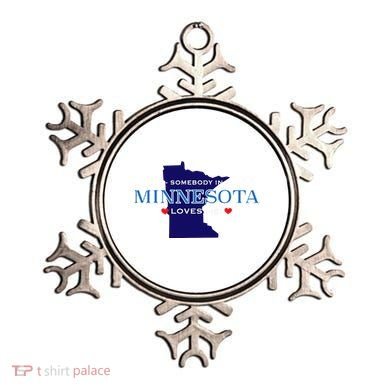 Someone In Minnesota Loves Me Ornament