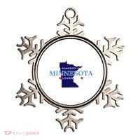 Someone In Minnesota Loves Me Ornament thumb 0