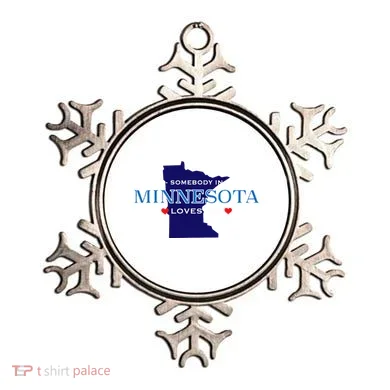 Someone In Minnesota Loves Me Ornament