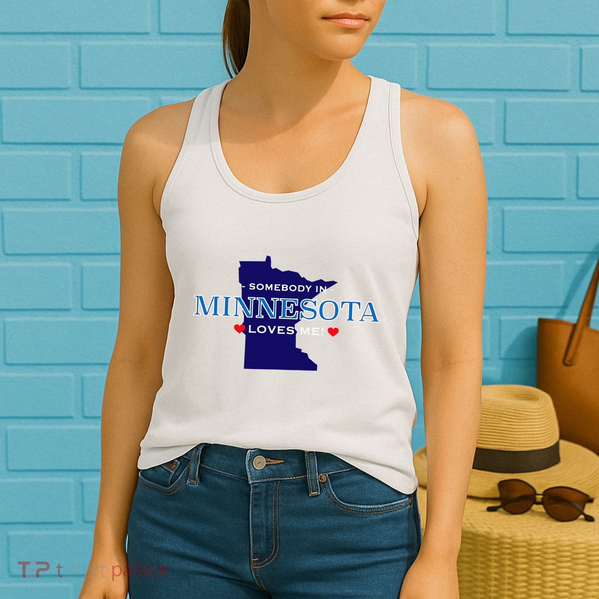 Someone In Minnesota Loves Me Women's Tank Top