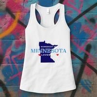 Someone In Minnesota Loves Me Women's Tank Top thumb 3