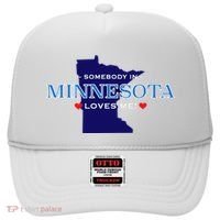 Someone In Minnesota Loves Me Hat thumb 0