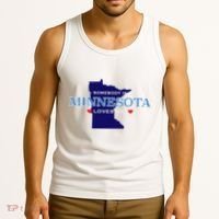 Someone In Minnesota Loves Me Tank Top thumb 3