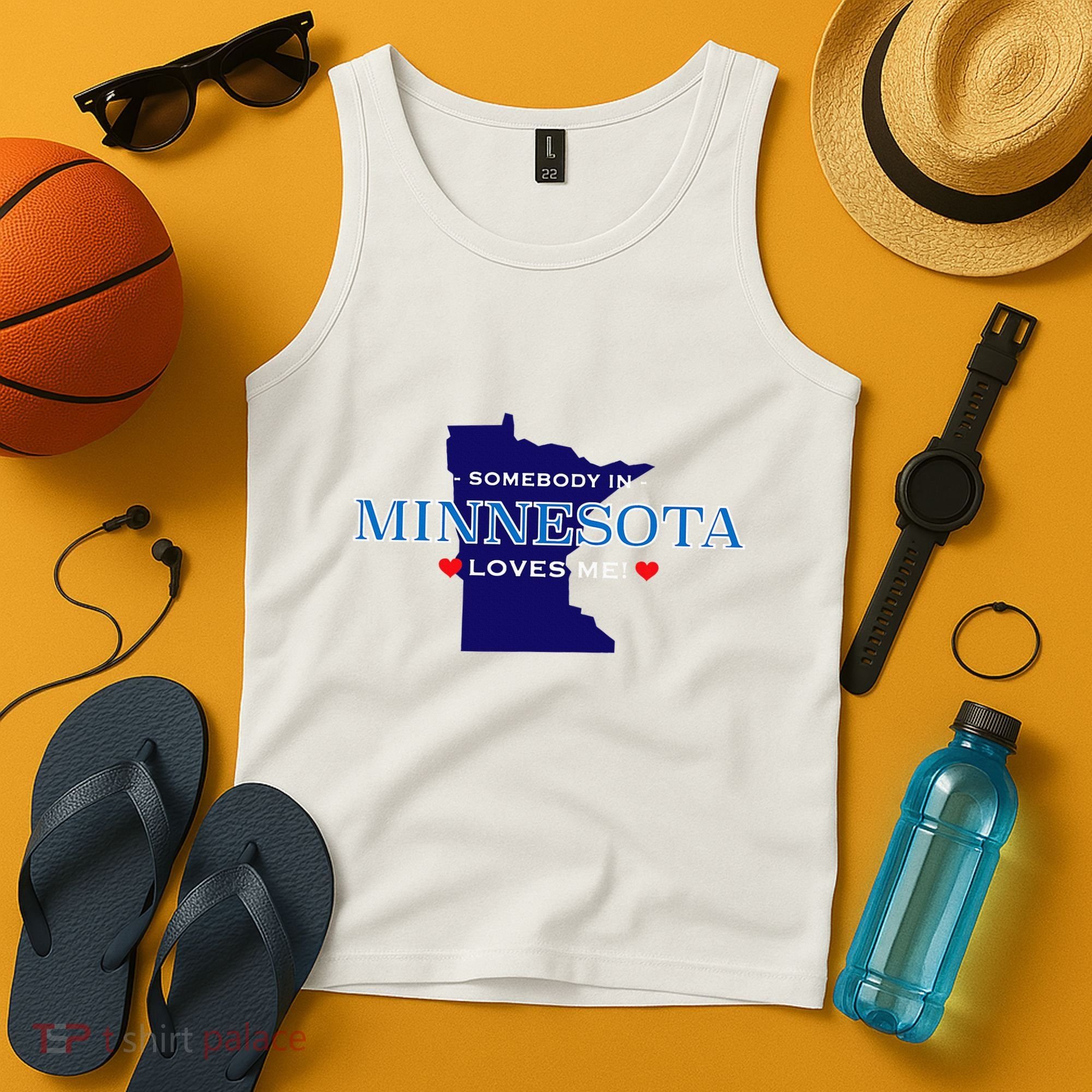 Someone In Minnesota Loves Me Tank Top