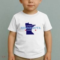 Someone In Minnesota Loves Me Toddler T-Shirt thumb 2